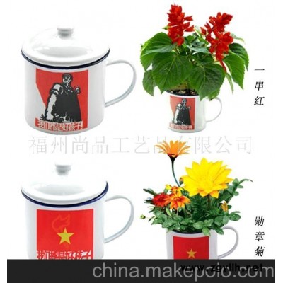 桌上園藝 DIY種植 可種果蔬的環保牛皮袋 時尚園藝 創意禮品