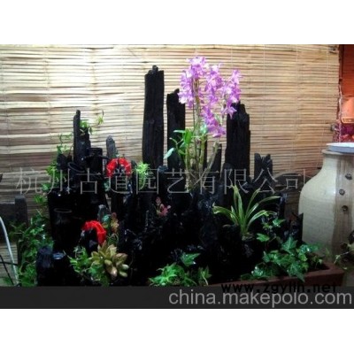 古道-炭藝流水盆景