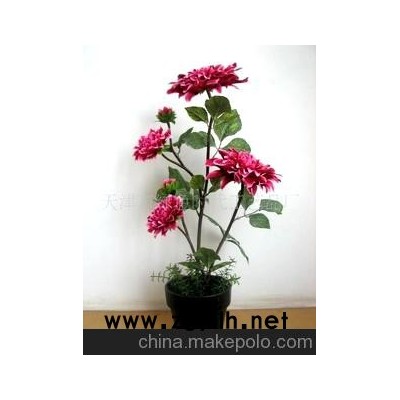 各種仿真花盆景