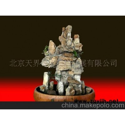 假山，礦物晶，盆景