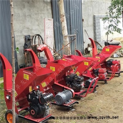 果園用小型樹枝粉碎機 移動式葡萄藤粉碎還田機 園林小型樹枝削片機3