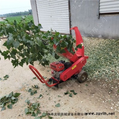 環(huán)保型電動(dòng)低噪音枝條粉碎回收機(jī) 四輪后置式10公分枝干破碎機(jī) 促銷中3