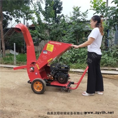 干濕兩用汽油170型樹枝粉碎機果園雜枝破碎機 樹枝枯枝粉碎削片機2