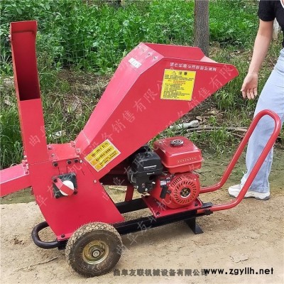 道路養(yǎng)護(hù)樹枝粉碎機(jī) 移動(dòng)式苗圃用樹枝切碎機(jī) 5-10公分果樹枝粉碎機(jī)2